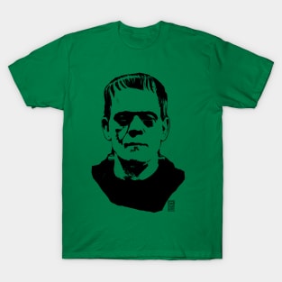 Frankenstein's Monster (dark design) T-Shirt